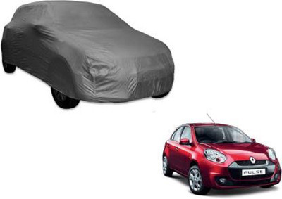 S S MART Car Cover For Renault Pulse (Without Mirror Pockets)(Grey)