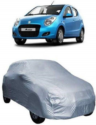 S S MART Car Cover For Maruti Suzuki A-Star (Without Mirror Pockets)(Silver)