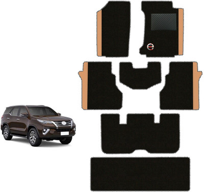 elegant Polypropylene Standard Mat For  Toyota New Fortuner(Black, Beige)