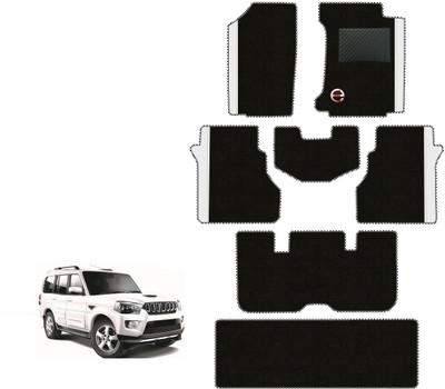elegant Polypropylene Standard Mat For  Mahindra New Scorpio(Black, White)