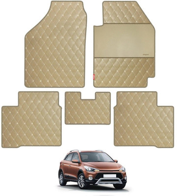 elegant Leatherite Standard Mat For  Hyundai i20 Active(Beige)