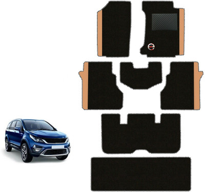 elegant Polypropylene Standard Mat For  Tata Hexa(Black, Beige)