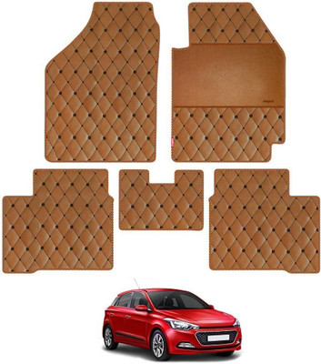 elegant Leatherite Standard Mat For  Hyundai Elite i20(Brown)