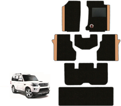 elegant Polypropylene Standard Mat For  Mahindra New Scorpio(Black, Beige)
