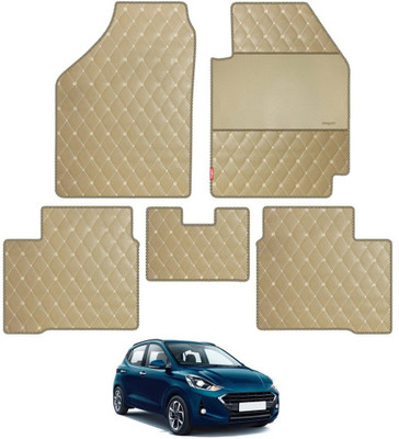elegant Leatherite Standard Mat For  Hyundai Grand i10 Nios(Beige)