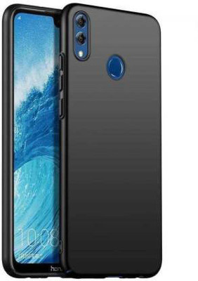 NewSelect Back Cover for Honor 8X(Black, Grip Case, Pack of: 1)