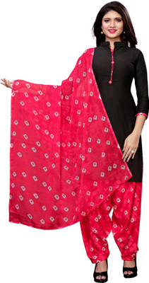Samah Crepe Printed, Geometric Print Salwar Suit Material
