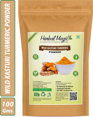 Herbal Magic Bio Organic Wild Kasturi Turmeric(100 g)