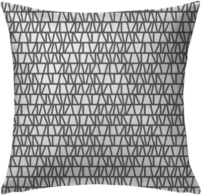 OASIS Polyester Fibre Abstract Cushion Pack of 1(Grey)