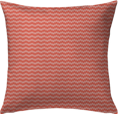 OASIS Polyester Fibre Abstract Cushion Pack of 1(Red)