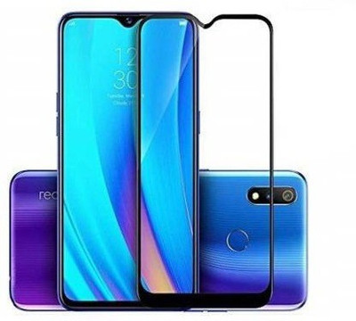 DSCASE Edge To Edge Tempered Glass for Realme 3 Pro(Pack of 1)