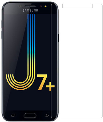 Karirap Tempered Glass Guard for Samsung Galaxy j7 plus(Pack of 1)