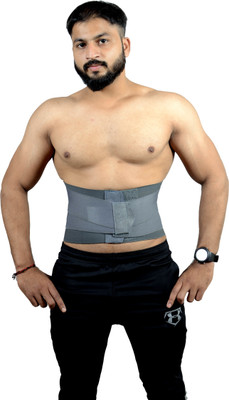 ZBRACE Premium Lumbar Back Support Belt Back / Lumbar Support(Grey)