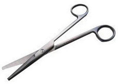 Forgesy MAYO SCISSOR STR Mayo Scissors(Blunt/Sharp Blades)