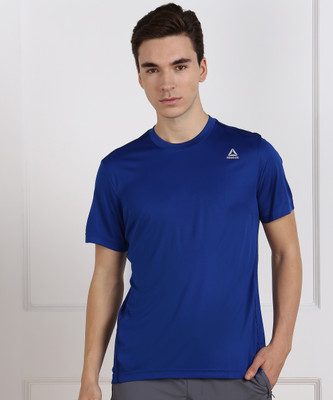 reebok blue t shirt