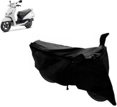 High Quality Waterproof Two Wheeler Cover for TVS(Jupiter, Black)