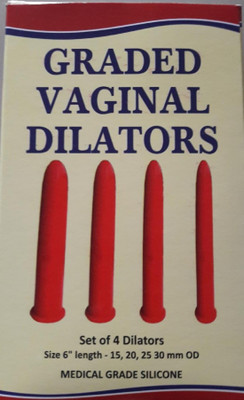 FLOVEIN SILICONE VAGINAL DILATORS - SET OF 4 GRADED VAGINAL DILATORS Vaginal Dilator(Pack of 4)