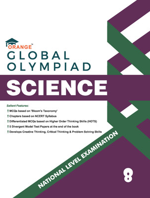 Orange Global Olympiad - National Level Examination - Class 8 Science for 2019-20(English, Paperback, Poonam Srivastava)