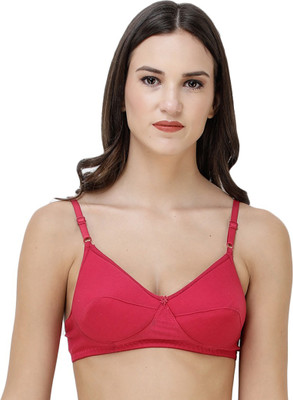 FEMULA Women Full Coverage Lightly Padded Bra(Red)