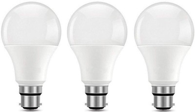 ERH India 12 W Round B22 LED Bulb(White, Pack of 3)