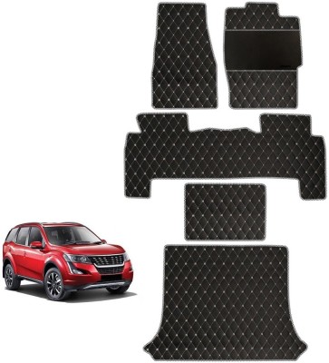 elegant Leatherite Standard Mat For  Mahindra XUV 500(Black, White)