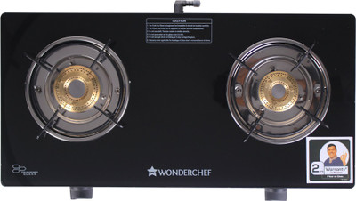 wonderchef gas stove 2 burner