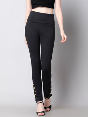 FABALLEY Grey Jegging(Embellished)