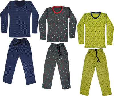Indistar Girls Casual T-shirt Track Pants(Light Green)