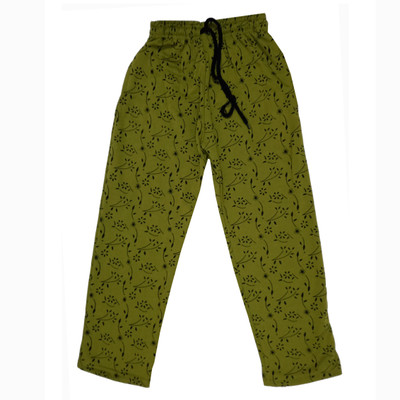 Indistar Track Pant For Boys(Green, Pack of 1)