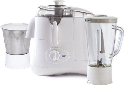Glen SA4011 500 Juicer Mixer Grinder (2 Jars, White)