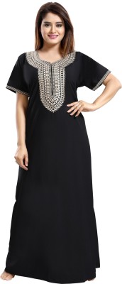 Be You Women Nighty(Black)