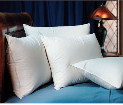 Embroco Polyester Fibre Solid Sleeping Pillow Pack of 4(White)