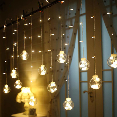 HOUSE OF QUIRK 138 LEDs 3.99 m Transparent Flickering Ball Rice Lights(Pack of 1)