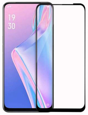 SRT Edge To Edge Tempered Glass for Oppo Reno2 F(Pack of 1)
