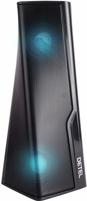 DETEL DBTS-40 10 W Bluetooth Speaker(Black, Stereo Channel)