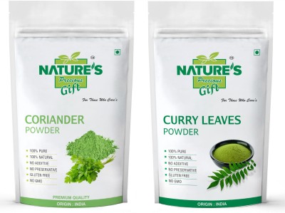 Nature's Precious Gift Corinader Leaves Powder - 100 GM Coriander Leaves Powder(2 x 100 g)
