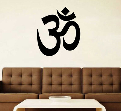Littlebuds 50 cm Om Removable Sticker(Pack of 1)