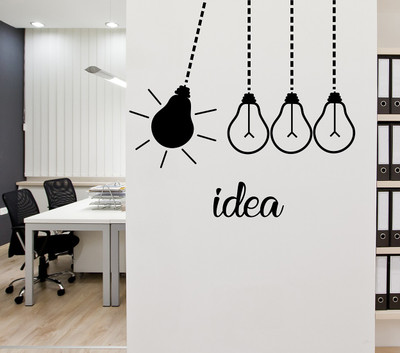 Wallzone 80 cm Idea Removable Sticker(Pack of 1)