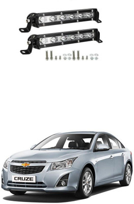PRTEK Led Bar/Fog Light/Work Light Bar 6 2Pcs Universa Car & Bike 314 Fog Lamp Car LED for Chevrolet (12 V, 18 W)(Cruze, Pack of 2)