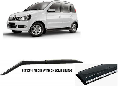 EMPICA For Non-convertibles Front, Rear Wind Deflector(Tinted Mahindra Quanto)