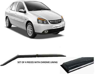 EMPICA For Non-convertibles Front, Rear Wind Deflector(Tinted Tata Indigo CS)