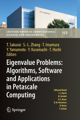 Eigenvalue Problems: Algorithms, Software and Applications in Petascale Computing(English, Paperback, unknown)