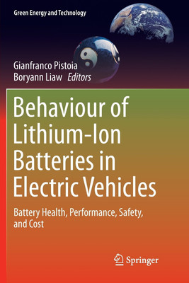 Behaviour of Lithium-Ion Batteries in Electric Vehicles(English, Paperback, unknown)