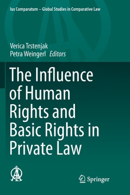 The Influence of Human Rights and Basic Rights in Private Law(English, Paperback, unknown)