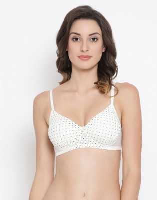 Clovia Women T-Shirt Lightly Padded Bra(White)