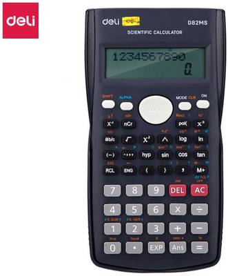 Deli ED 82MS 240 Function Scientific Calculator Engineer calculator student 10+2 Digits Engineering Calculator Scientific  Calculator  (12 Digit)