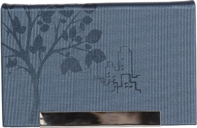 Mundkar 1 Card Holder(Set of 1, Grey)