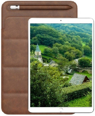 Realtech Sleeve for Samsung Galaxy Tab 4 10.1 2014 (SM-T530/T531/T535)(Brown, Dual Protection)