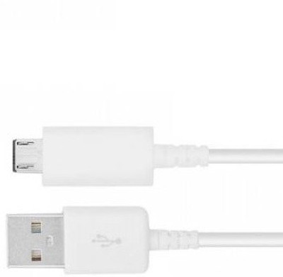 Webilla Micro USB Cable 1.2 m 2.4A Fast Charging USB Data Cable & Data Transfer / Data Sync Cable Compatible With Y93 64 GB(Compatible with All Smart Phone, White, One Cable)