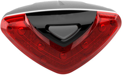 Nema 4 Modes 5 LED Cycling Bicycle Rear Light for Seatpost Bike LED Rear Break Light(Red, Black)